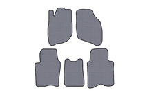 Honda City 2002-2008 Gumowe Dywaniki Carsuit (SD, Szary) zdjęcia 1