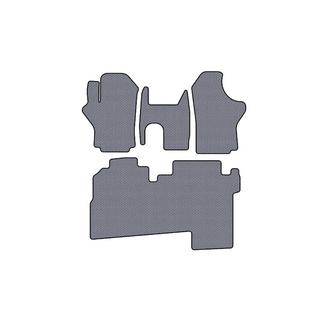 Dywaniki gumowe Carsuit (2004-2007, 2 rzędy, 8-osobowy, szary) Hyundai H200, H1, Starex 1998-2007 zdjęcia 1