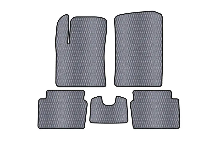 Hyundai I-10 2008-2013 Gumowe Dywaniki Carsuit (HB, Szary) Image