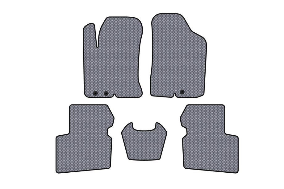 Kia Cerato 2 2010-2013 Gumowe Dywaniki Carsuit (SD, Szary) Image