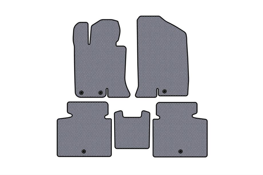 Kia Optima 2010-2016 Gumowe dywaniki Carsuit V-2 (SD, szary) Image