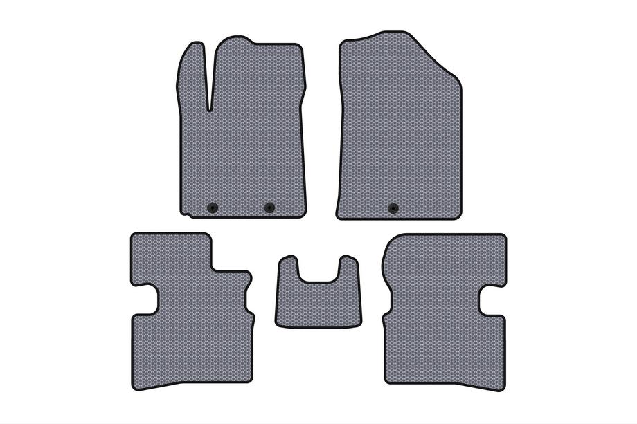 Kia Picanto 2004-2011 Dywaniki gumowe Carsuit (2009-2011, HB, szary) Image