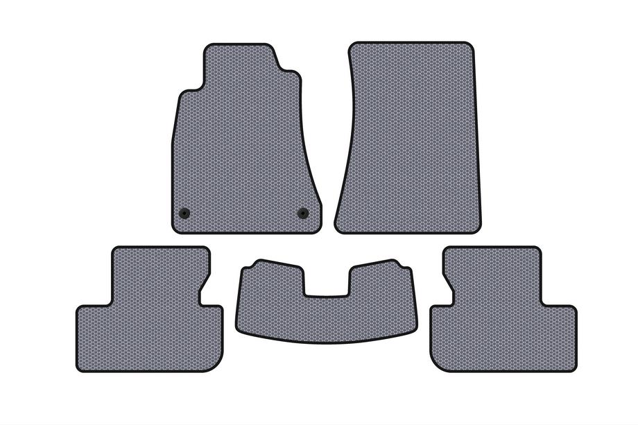 Lexus IS 2005-2013 Gumowe dywaniki Carsuit (SD, Bez napedu 4x4, Szary) Zdjęcia 1