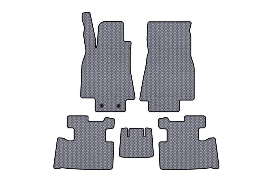 Mercedes A-class W169 2004-2012 Dywaniki gumowe Carsuit (2004-2008, HB, 5-drzwiowy, szary) Image