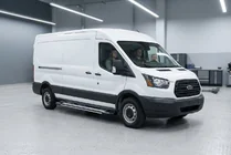 Ford Transit 2014- Progi Boczné Rainbow (2 szt., Aluminium) zdjęcia 1