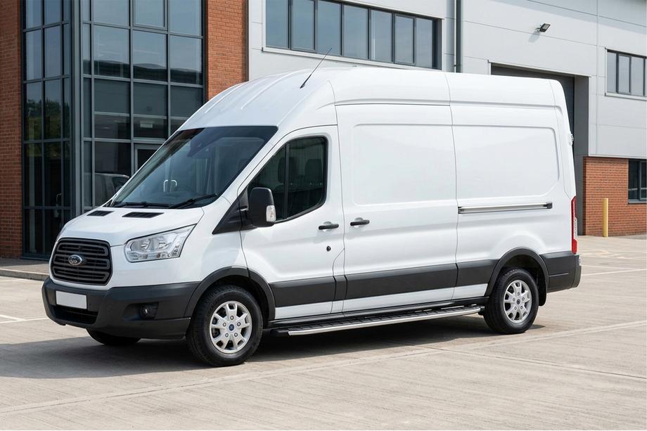 Ford Transit 2014- Progi Boczné Fullmond (2 szt, aluminium) Image