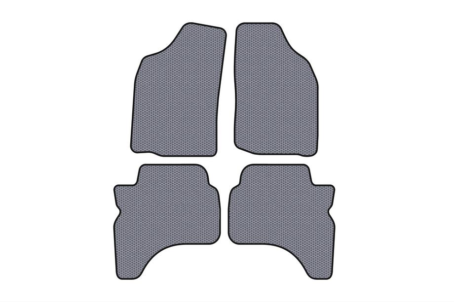 Mitsubishi L200 1996-2006 Gumowe Dywaniki Carsuit (Szary) Image
