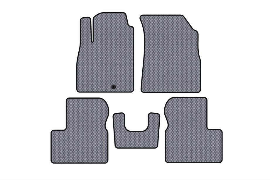 Nissan Micra K13 2011-2016 Gumowe Dywaniki Carsuit (Szary) Image