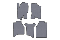 Nissan Navara 2006-2015 Dywaniki gumowe Carsuit (bez boksów, Szary) zdjęcia 1