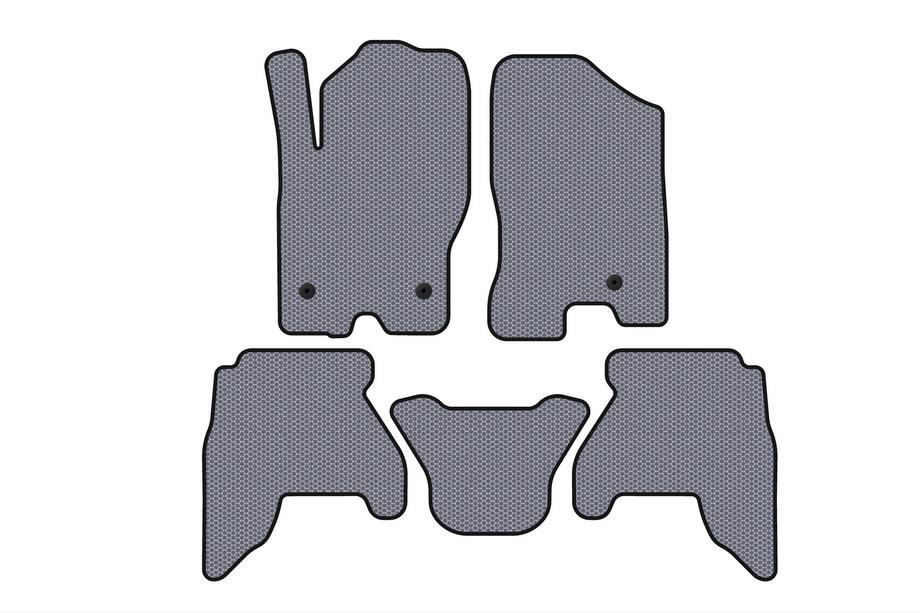 Nissan Pathfinder R51 2005-2014 Dywaniki gumowe Carsuit V1 (2 rzędy, szare, 2010-2014) Image