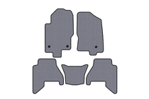 Nissan Pathfinder R51 2005-2014 Dywaniki gumowe Carsuit V2 (2 rzędy, Szare, 2010-2014) zdjęcia 1