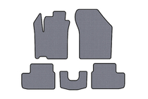 Opel Agila 2007-2015 Gumowe Dywaniki Carsuit (HB, Szary) zdjęcia 1