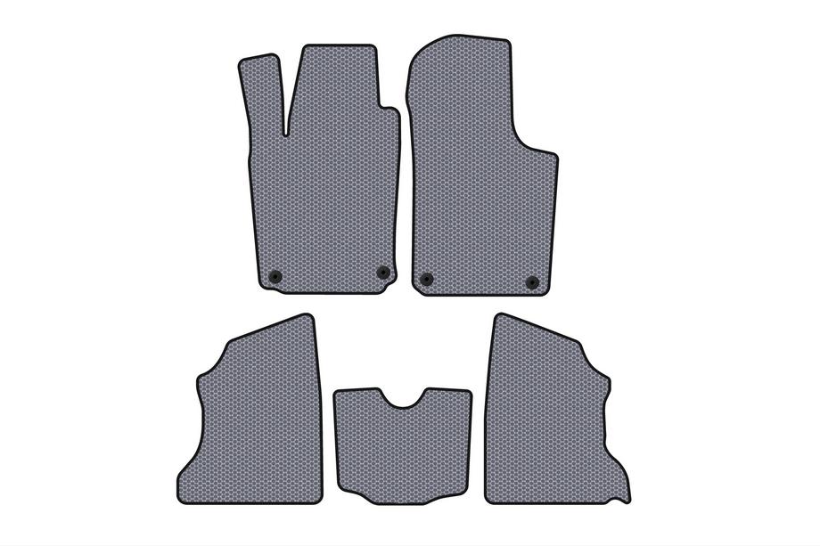 Opel Combo 2002–2012 Gumowe Dywaniki Carsuit (Szary) Image