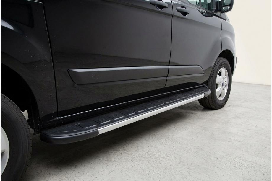 Ford Custom 2013-2022 Progi Boczné Duru (2 szt., Aluminium) Krótki Rozstaw Osi Image
