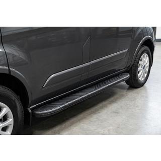 Progi Boczné Bosphorus Black (2 szt., Aluminium) Ford Custom 2013-2022 zdjęcia 1