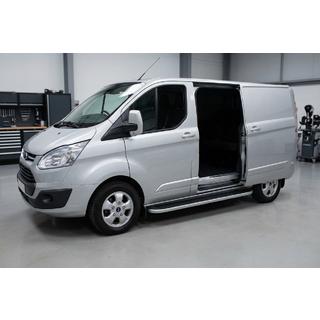 Progi Boczne Tayga Grey (2 szt., Aluminium) Ford Custom 2013-2022 zdjęcia 1