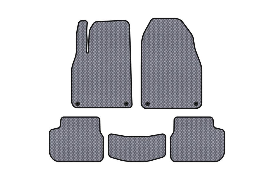 Saab 9-3 2002-2014 Gumowe Dywaniki Carsuit (Szary) Image