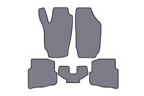 Seat Ibiza 2002-2009 Gumowe Dywaniki Carsuit (Szary) zdjęcia 1