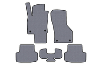 Seat Leon 2013-2020 Gumowe Dywaniki Carsuit (Szary) zdjęcia 1