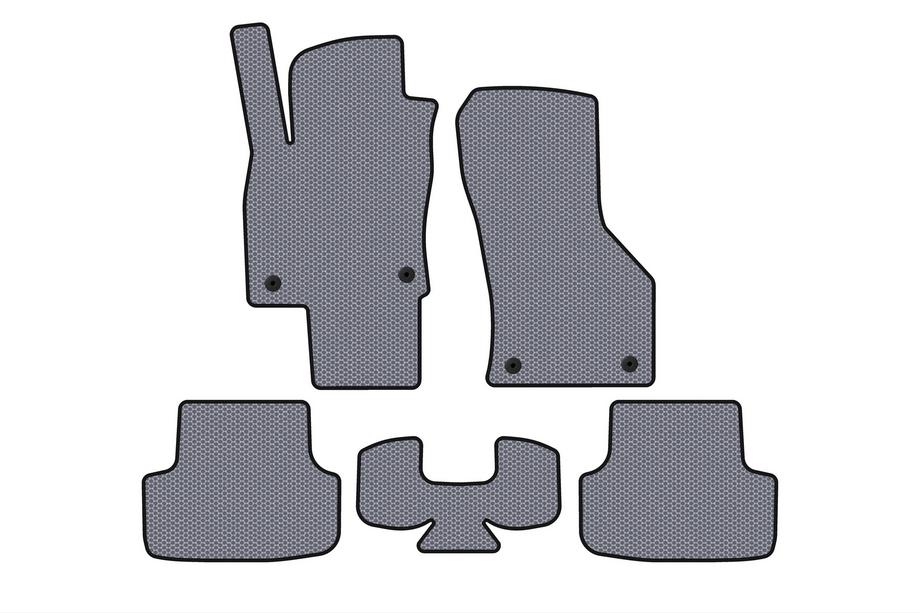 Seat Leon 2013-2020 Gumowe Dywaniki Carsuit (Szary) Image