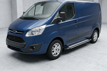 Ford Custom 2013-2022 Progi Boczné Rainbow (2 szt., Aluminium) zdjęcia 1