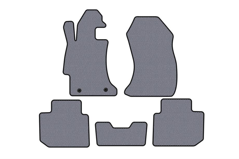 Subaru Impreza 2011-2016 Gumowe Dywaniki Carsuit (SD, Szary) Image