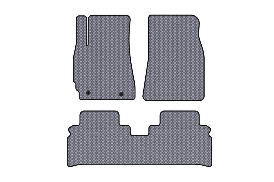 Toyota Highlander 2000-2008 Gumowe Dywaniki Carsuit (Szary) Image
