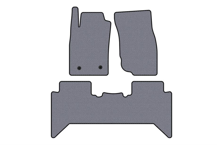 Toyota Hilux 2006-2015 Gumowe Dywaniki Carsuit V2 (Szary) Image