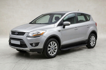 Ford Kuga 2008-2013 Progi Boczné Bosphorus Black (2 szt., Aluminium) zdjęcia 1
