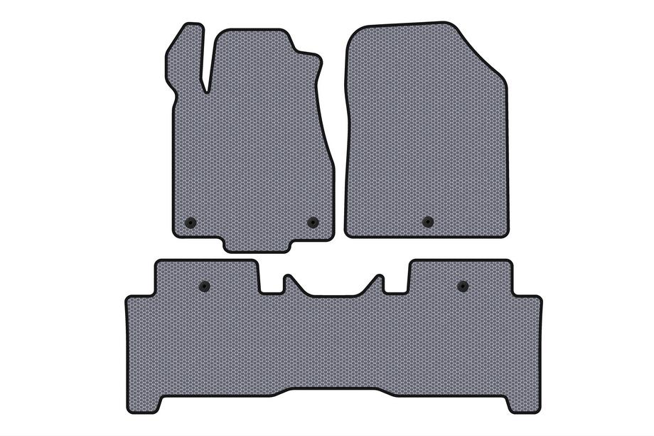 Acura MDX 2007-2013 Gumowe Dywaniki Carsuit (2 Rzędy, Szare) Image
