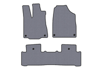 Acura MDX 2013-2020 Gumowe Dywaniki Carsuit (2 Rzędy, Szare) zdjęcia 1