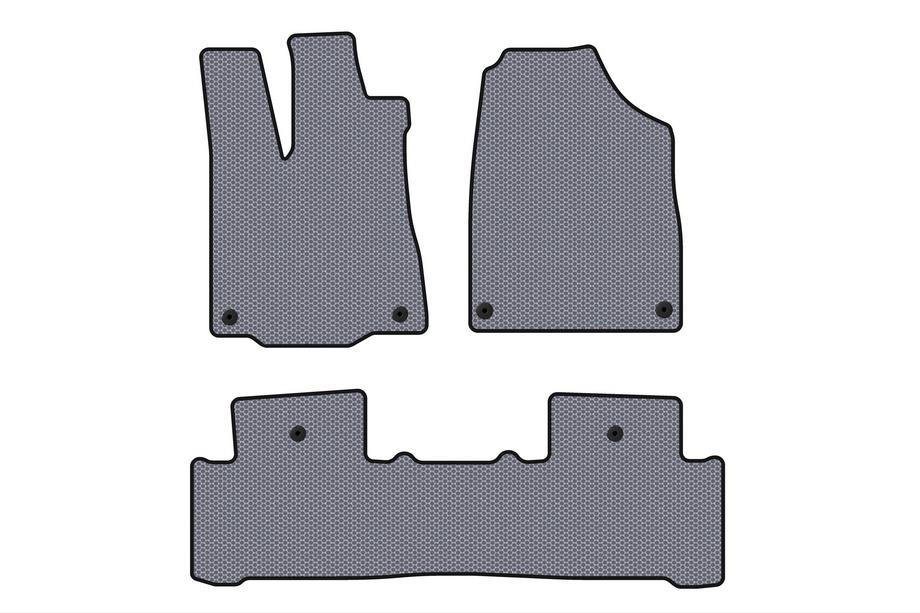 Acura MDX 2013-2020 Gumowe Dywaniki Carsuit (2 Rzędy, Szare) Image