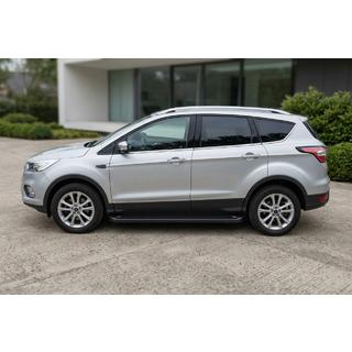 Progi Boczné Allmond Black (2 szt., Aluminium) zdjęcia 1