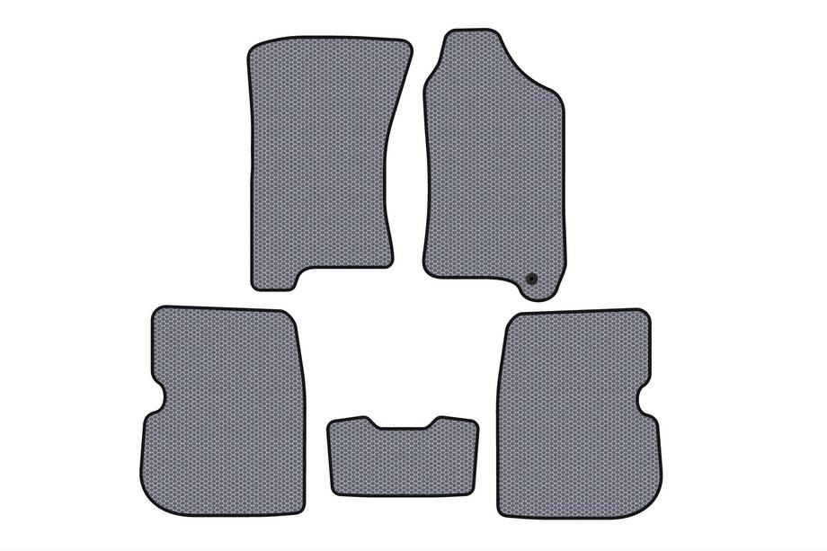 Subaru Forester 1997-2002 Gumowe dywaniki Carsuit (kierownica po prawej, szare) Image