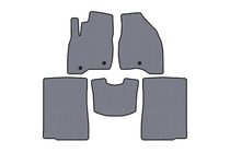 Ford Explorer 2011-2019 Dywaniki gumowe Carsuit (2015-2017, 2 rzędy, 7-osobowy, szary) zdjęcia 1