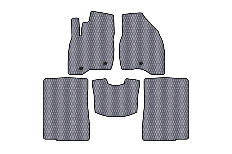 Ford Explorer 2011-2019 Dywaniki gumowe Carsuit (2015-2017, 2 rzędy, 7-osobowy, szary) Image