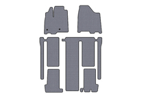Toyota Sienna 2010-2020 Gumowe dywaniki Carsuit (3 rzędy, szare) zdjęcia 1