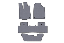 Acura MDX 2013-2020 Gumowe dywaniki Carsuit (3 rzędy, szare) zdjęcia 1