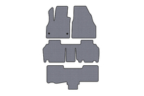 Renault Kangoo 2008–2020 Dywaniki gumowe Carsuit (3 rzędy, 5-drzwiowy/7-osobowy, szary) zdjęcia 1