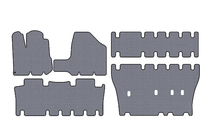 Toyota Sienna 2003-2009 Gumowe dywaniki Carsuit (3 rzędy, szare) zdjęcia 1