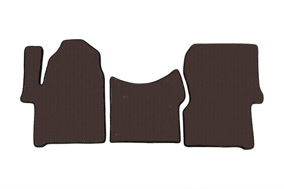 Volkswagen Crafter 2006-2016 Gumowe Dywaniki Carsuit V3 (Brązowe) Image