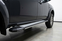 Ford Ranger 2007-2011 Progi Boczné Rainbow (2 szt., Aluminium) zdjęcia 1