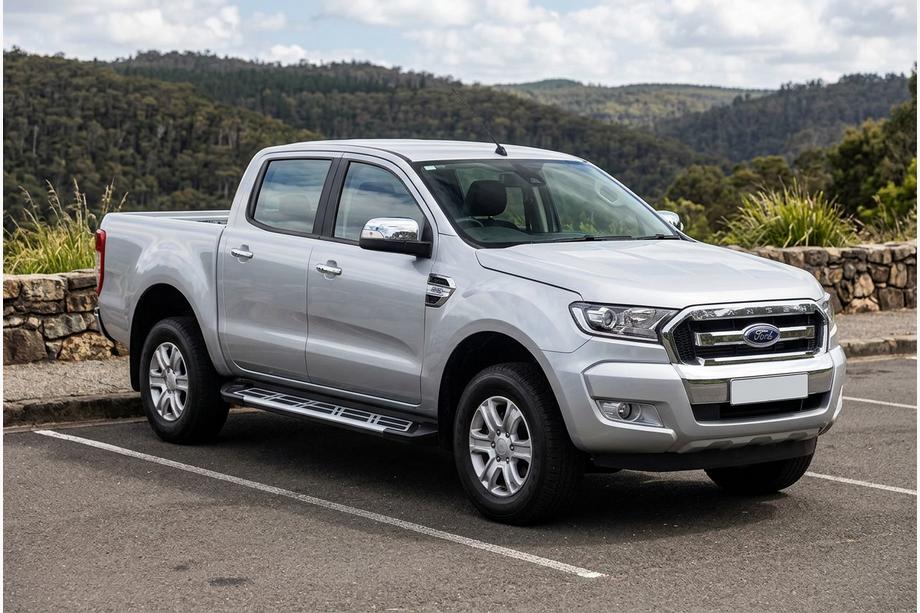 Ford Ranger 2011–2022 Progi Boczné Sunrise (2 szt., Aluminium) Image