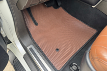 Toyota Land Cruiser 200 2007-2021 Gumowe dywaniki Carsuit (2007-2012, brązowe) zdjęcia 5
