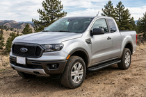 Ford Ranger 2011–2022 Progi Boczné Bosphorus Black (2 szt., Aluminium) zdjęcia 1