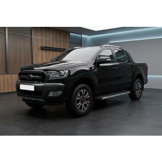 Progi Boczné Fullmond (2 szt, aluminium) Ford Ranger 2011–2022 zdjęcia 1