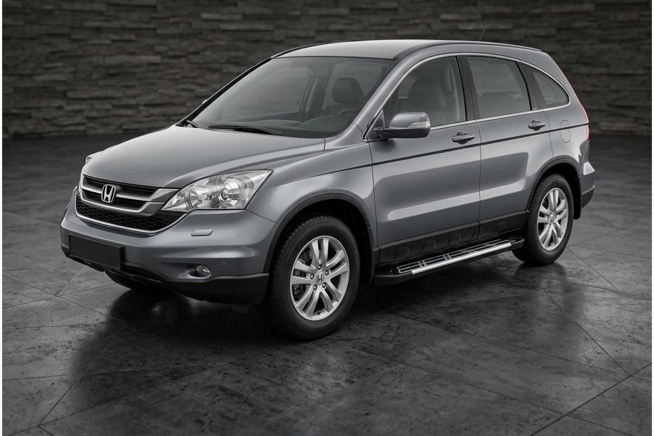 Honda CRV 2007-2011 Progi Boczné Sunrise (2 szt., Aluminium) Image