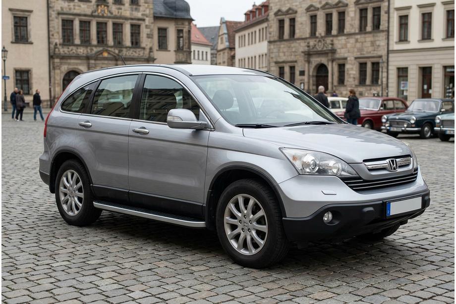 Honda CRV 2007-2011 Progi Boczne Tayga Grey (2 szt., Aluminium) Image