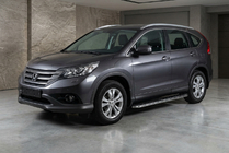Honda CRV 2012-2016 Progi Boczne Maydos V1 (2 szt., Aluminium i Stal Nierdzewna) zdjęcia 1
