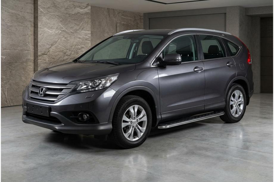 Honda CRV 2012-2016 Progi Boczne Maydos V1 (2 szt., Aluminium i Stal Nierdzewna) Image